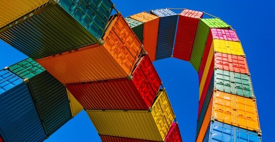 bunte Container